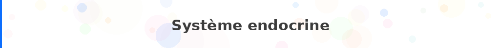 Titre : Système endocrine