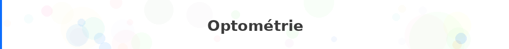 Titre : Optométrie